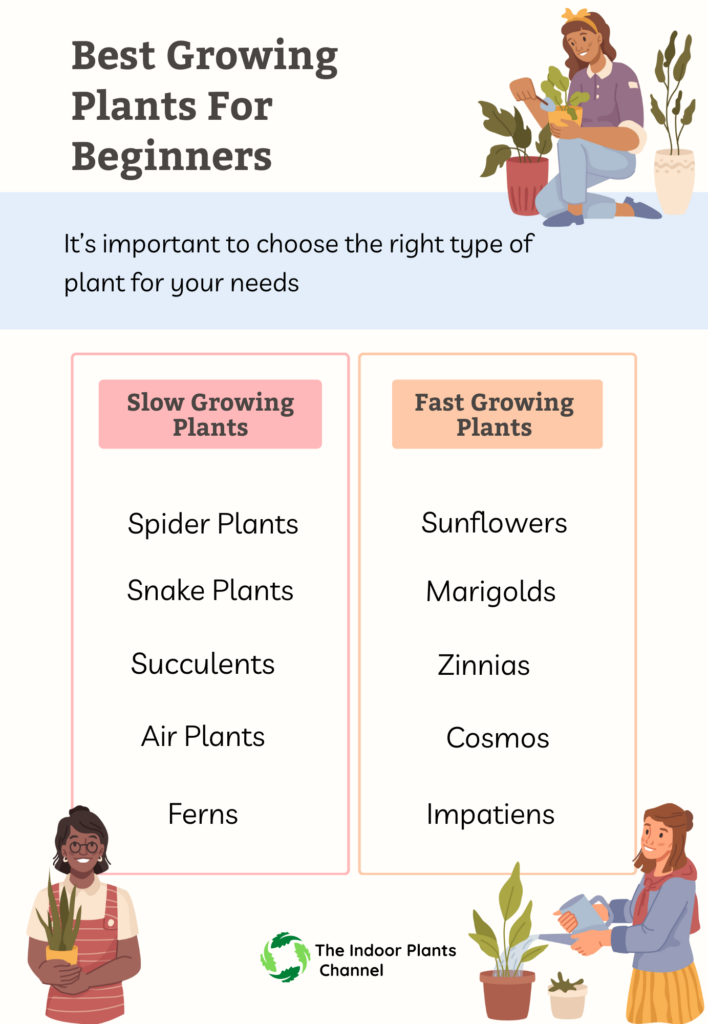 slow vs fast growing plants