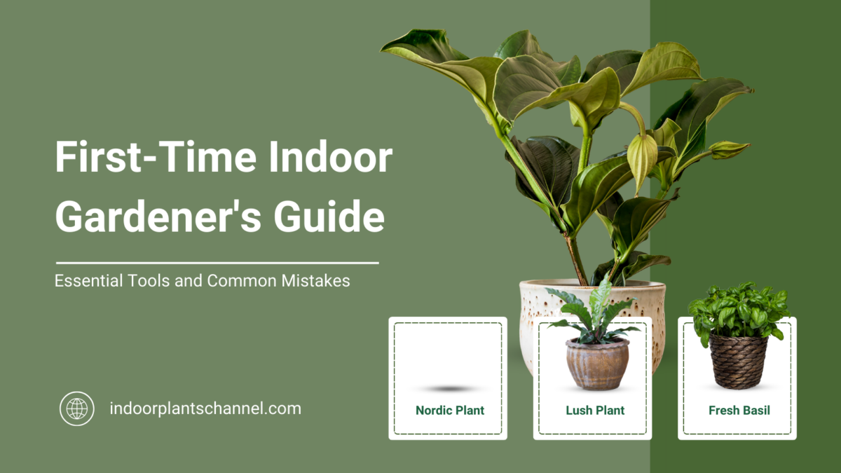 First-Time Indoor Gardener’s Guide: Essential Tools and Common Mistakes