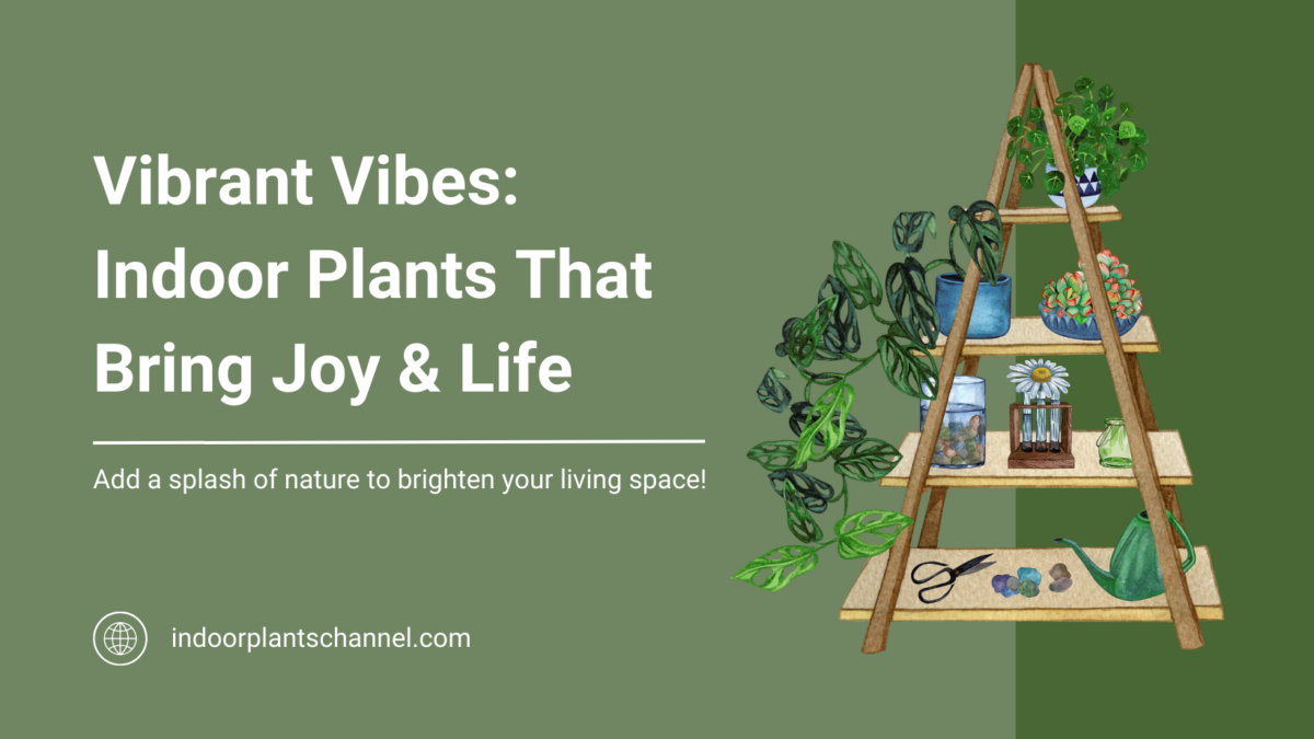 Vibrant Vibes: Indoor Plants That Bring Joy & Life