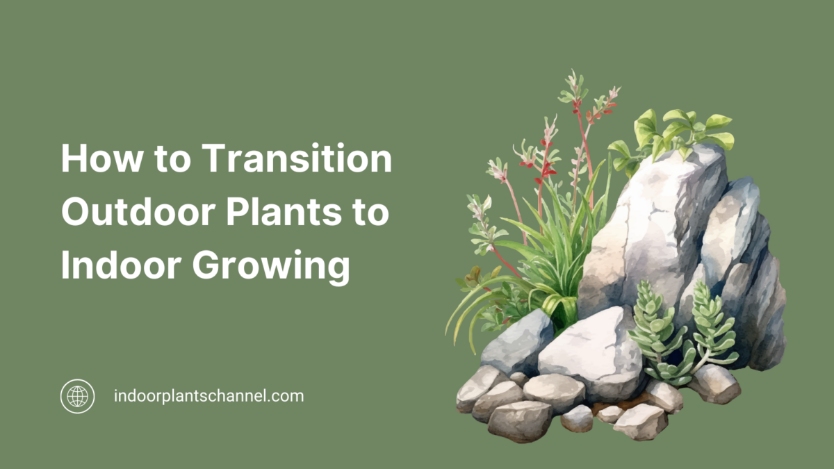 How to Transition Outdoor Plants to Indoor Growing