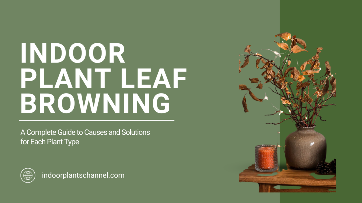 Indoor Plants Thriving: Fix Leaf Browning for Lush Growth!