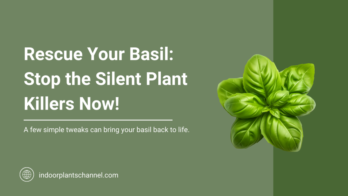 Rescue Your Basil: Stop the Silent Plant Killers Now!